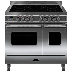 Britannia RC-9TI-DE Delphi Induction Hob Range Cooker Stainless Steel